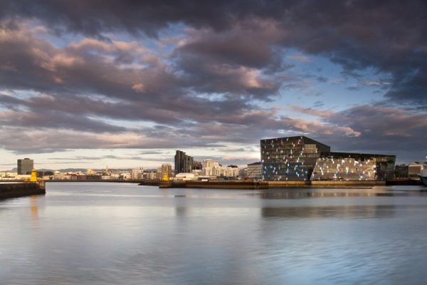 Harpa Concert Hall and Conference Centre in Reykjavik